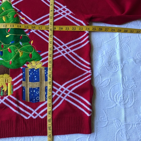 Jolly Sweaters Christmas sweater XL red white - Picture 6 of 6